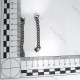 Askı Zincir Dikme Delikli Kare Uç 7,5 cm Boy Metal E 1720