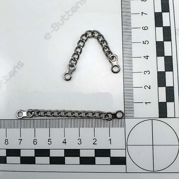 Mont Askı Zincir Uçlama İç Çap 4 mm Boy 7 cm  Metal E 1721