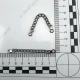 Coat Hanger Chain Ending Inner Diameter 4 mm Length 7 cm Metal E 1721