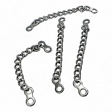 Coat Hanger Chain Ending Inner Diameter 4 mm Length 7 cm Metal E 1721