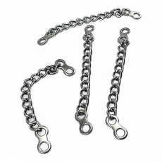 Coat Hanger Chain Ending Inner Diameter 4 mm Length 7 cm Metal E 1721