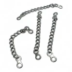 Coat Hanger Chain Ending Inner Diameter 4 mm Length 7 cm Metal E 1721