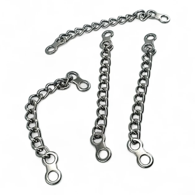 Coat Hanger Chain Ending Inner Diameter 4 mm Length 7 cm Metal E 1721