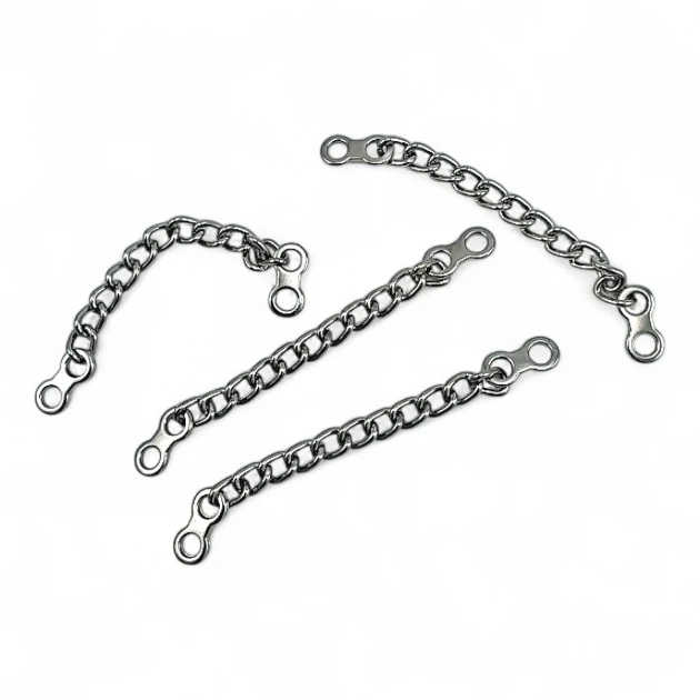 Coat Hanger Chain Ending Inner Diameter 4 mm Length 7 cm Metal E 1721