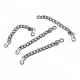 Coat Hanger Chain Ending Inner Diameter 4 mm Length 7 cm Metal E 1721