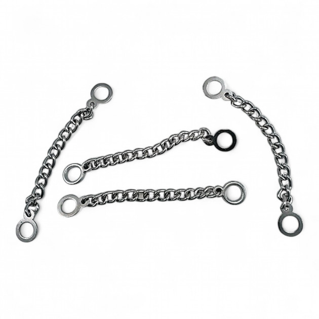 Coat Hanger Chain End Inner Diameter 6.5 mm Metal Length 7.5 cm E 1789