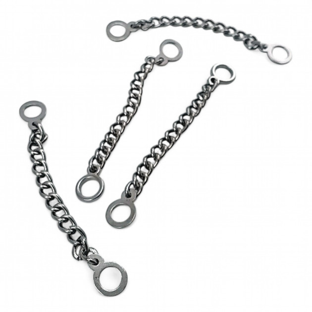 Coat Hanger Chain End Inner Diameter 6.5 mm Metal Length 7.5 cm E 1789