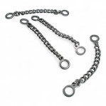 Coat Hanger Chain End Inner Diameter 6.5 mm Metal Length 7.5 cm E 1789