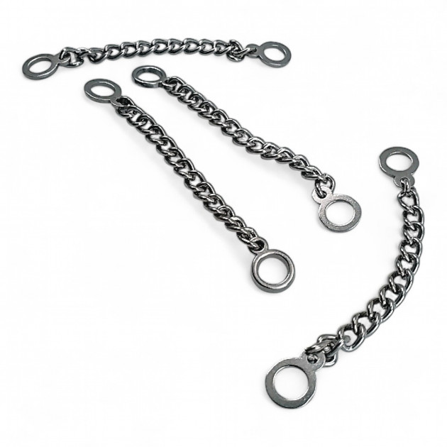Coat Hanger Chain End Inner Diameter 6.5 mm Metal Length 7.5 cm E 1789