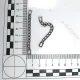 Suspension Chain Tip 5 mm - 7 cm Length Metal E 1834