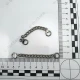 Coat Hanger Chain End Inner Diameter 6 mm 8 cm Length Metal E 361