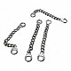 Coat Hanger Chain End Inner Diameter 6 mm 8 cm Length Metal E 361