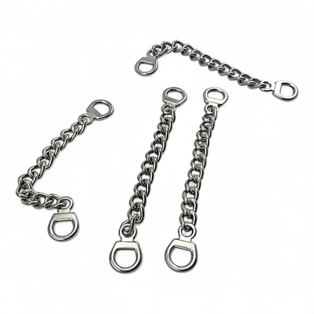 Coat Hanger Chain End Inner Diameter 6 mm 8 cm Length Metal E 361