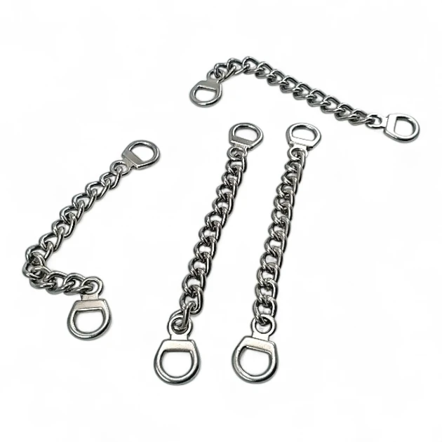 Coat Hanger Chain End Inner Diameter 6 mm 8 cm Length Metal E 361