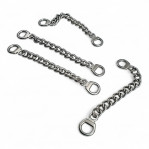 Coat Hanger Chain End Inner Diameter 6 mm 8 cm Length Metal E 361