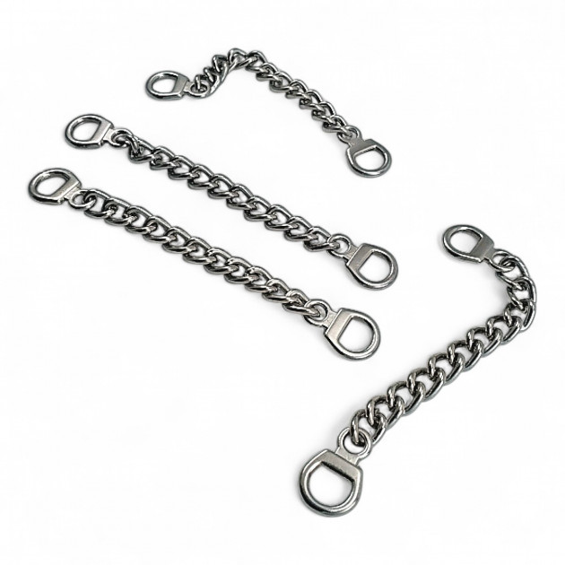 Coat Hanger Chain End Inner Diameter 6 mm 8 cm Length Metal E 361