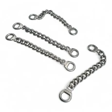 Coat Hanger Chain End Inner Diameter 6 mm 8 cm Length Metal E 361