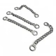 Coat Hanger Chain End Inner Diameter 6 mm 8 cm Length Metal E 361