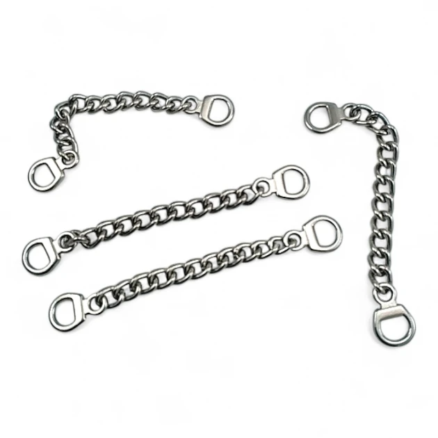 Coat Hanger Chain End Inner Diameter 6 mm 8 cm Length Metal E 361