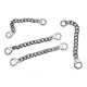 Coat Hanger Chain End Inner Diameter 6 mm 8 cm Length Metal E 361