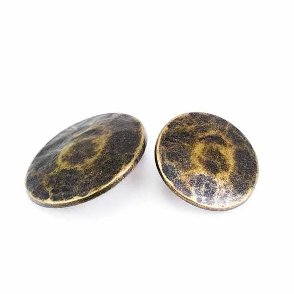 Crush Pattern Shank Button 27 mm - 44 L Coat and Trench Coat Button E 1043