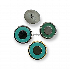 Button for Jackets and Coats 25 mm 40 L Enameled Shank Button E 1086