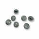14 mm - 22 L Metal Shank Button Patterned E 1124