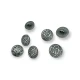 14 mm - 22 L Metal Shank Button Patterned E 1124