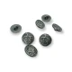 14 mm - 22 L Metal Shank Button Patterned E 1124