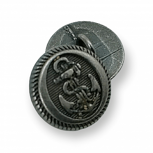 18 mm - 29 L Metal Shank Button Anchor Design E 1151