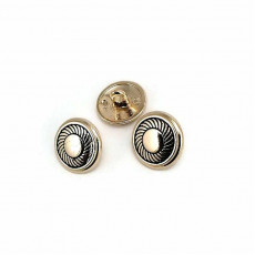 15 mm - 24 L Gold Plated Blouse Shirt Jacket Cufflink E 118 MN V1 15 mm - 24 L Gold Plated Blouse Shirt Jacket Cufflink E 118 MN V1