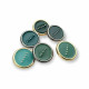 Enamel Shank Coat - Jacket Button 28mm 46 Length-E 1200