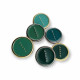 Enamel Shank Coat - Jacket Button 28mm 46 Length-E 1200