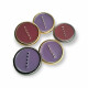Enamel Shank Coat - Jacket Button 28mm 46 Length-E 1200