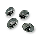 Shank Button 15 mm - 24 L Shield Cuffed Blouse and Jacket Cufflinks E 1252