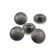 Metal Ayaklı Düğme Arma Desenli 20 mm - 34 Boy ( E 1051 Büyüğü ) E 1268