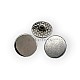 Shank Button 15 mm - 24 L Plain No Pattern E 1283