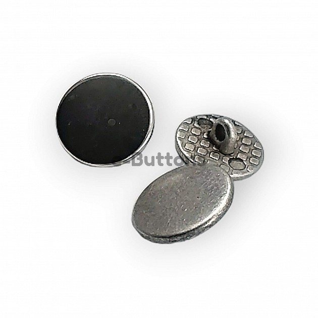 Shank Button 15 mm - 24 L Plain No Pattern E 1283