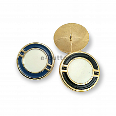 Jacket and Coat Button Enamel Shank Button 28 mm 44 L  E 1290 AW2223