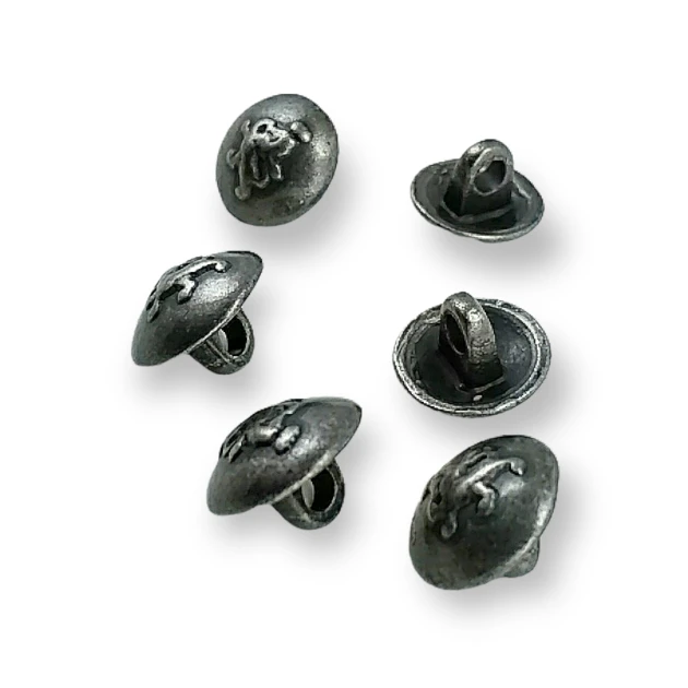 Aslan Figürlü Metal Gömlek Düğmesi 11mm 17 Boy E 131