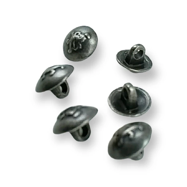 Aslan Figürlü Metal Gömlek Düğmesi 11mm 17 Boy E 131