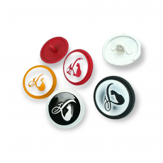 Enamel Jacket and Blazer Button23 mm - 36 L Cat Crest Elegant Patterned Button E 1380 MC Enamel Jacket and Blazer Button23 mm - 36 L Cat Crest Elegant Patterned Button E 1380 MC