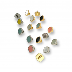 Enamel Blouse and Shirt Button 9 mm -14 L E 1437 Enamel Blouse and Shirt Button 9 mm -14 L E 1437