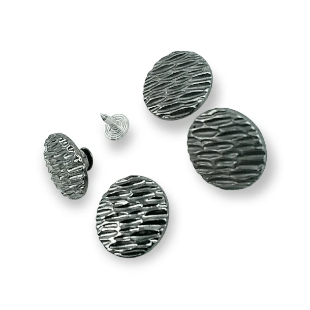 19 mm - 30 size Jeans Button Honeycomb Pattern E 1450