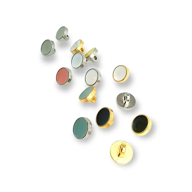 10 mm - 16 boy Küçük Düğme Mineli Elbise ve Bluz Düğmesi  E 1540