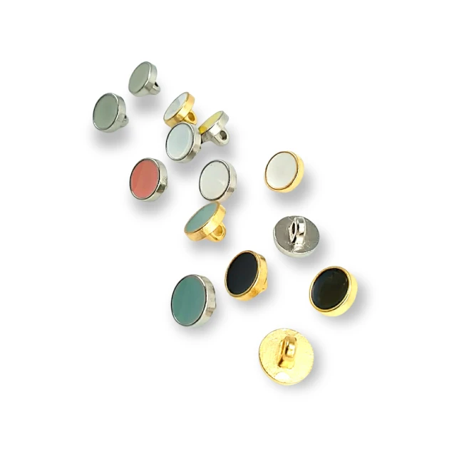 10 mm - 16 boy Küçük Düğme Mineli Elbise ve Bluz Düğmesi  E 1540