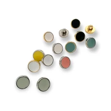 10 mm - 16 boy Küçük Düğme Mineli Elbise ve Bluz Düğmesi E 1540