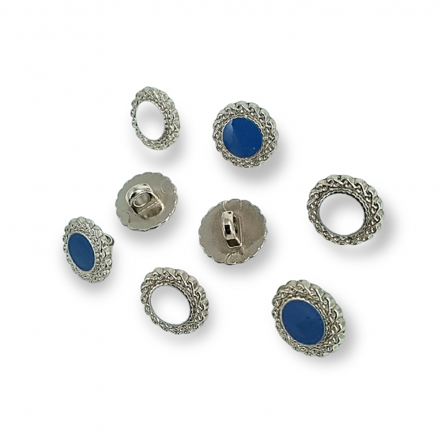 Enamel Blouse Button 11.5 mm - 18 L Dress Button E 1658