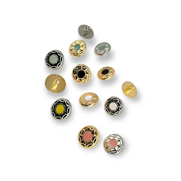 12,5 mm -20 Boy Mineli Elbise ve Gömlek Düğmesi E 1659