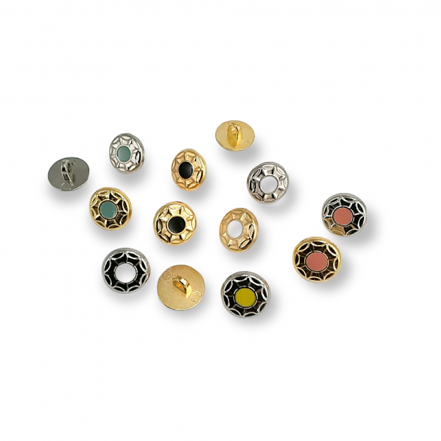 Enamel Dress and Shirt Button 12.5 mm -20 L E 1659